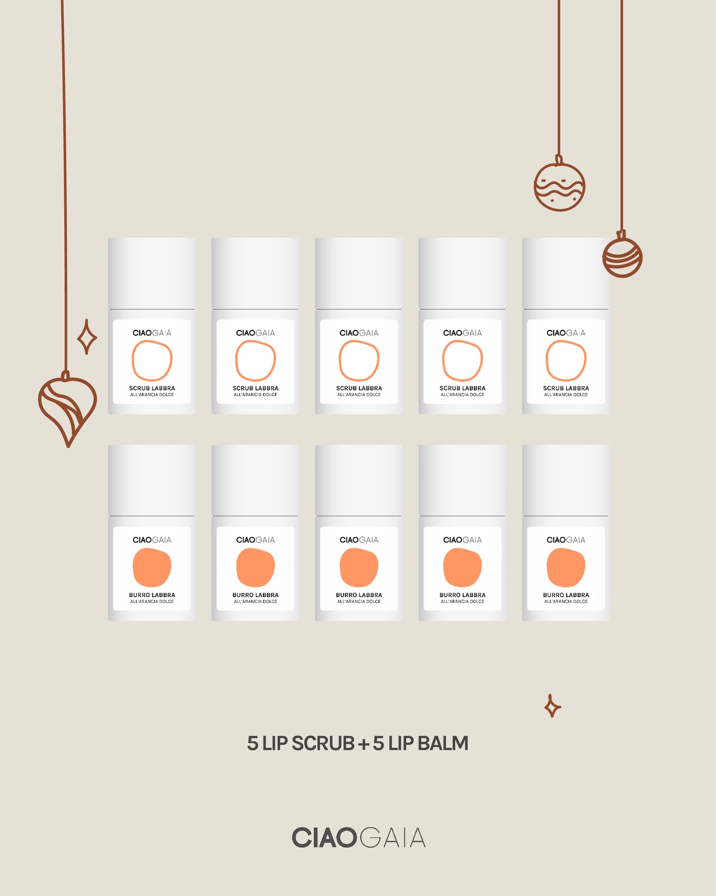 BUNDLE 2: 5 Scrub labbra + 5 Burri labbra